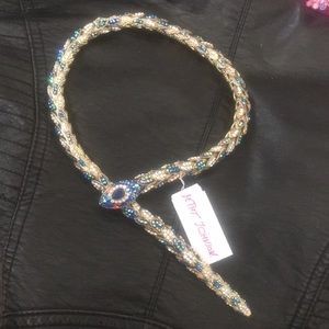 Betsey johnson snake necklace 🐍